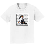 Bernese Mountain Dog Love Text - Kids' Unisex T-Shirt