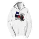 Dog Bless Texas Flag Lab - Adult Unisex Hoodie Sweatshirt