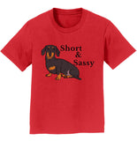 Short and Sassy - Kids' Unisex T-Shirt