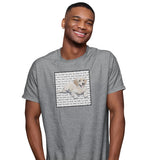 Golden Puppy Love Text - T-Shirt