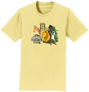 NEW Zoo & Adventure Park - NEW Zoo Minimalist Animals - Adult Unisex T-Shirt