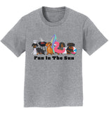 Summer Dachshunds - Kids' Unisex T-Shirt