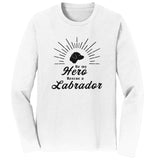 The Labrador Retriever Club - Be My Hero Rescue a Labrador - Adult Unisex Long Sleeve T-Shirt