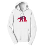 Plaid Bear - Adult Unisex Hoodie Sweatshirt