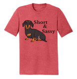 Short and Sassy - Adult Tri-Blend T-Shirt