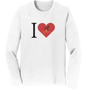 I Heart My DFW Lab Rescue - Long Sleeve T-Shirt