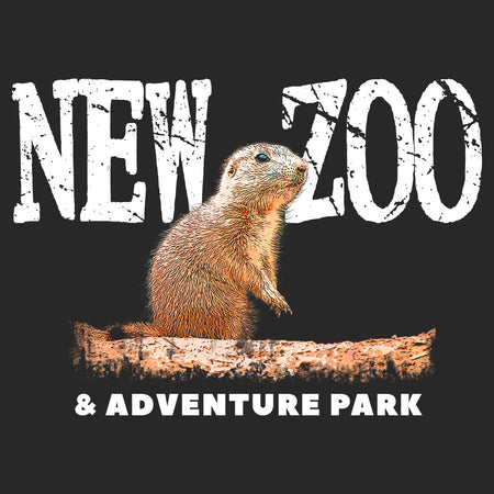 NEW Zoo Prairie Dog Art - Adult Unisex T-Shirt