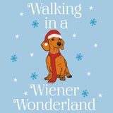 Red Wiener Wonderland - Adult Unisex T-Shirt