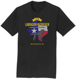 DFW LRRC Texas Flag Black Lab Logo - Adult Unisex T-Shirt
