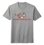 So Cal Dachshund Relief Logo - Adult Tri-Blend T-Shirt
