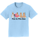 Summer Golden Line Up - Kids' Unisex T-Shirt