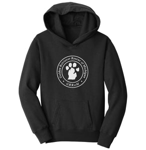 Golden Retriever Rescue of Michigan Logo - Full Front White - Youth Hoodie