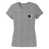 LRC Logo - Left Chest Black & White - Women's Tri-Blend T-Shirt