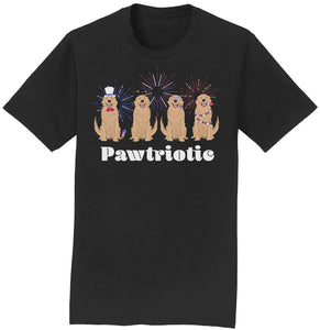 4th of July Lineup Golden - Adult Unisex T-Shirt