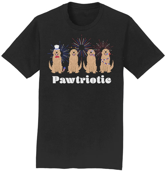 4th of July Lineup Golden - Adult Unisex T-Shirt