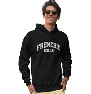 Frenchie Dad - Sport Arch - Adult Unisex Hoodie Sweatshirt