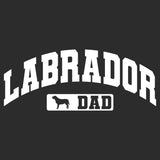 Labrador Dad - Sport Arch - Adult Unisex Hoodie Sweatshirt