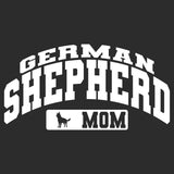 German Shepherd Mom - Sport Arch - Adult Unisex Hoodie Sweatshirt