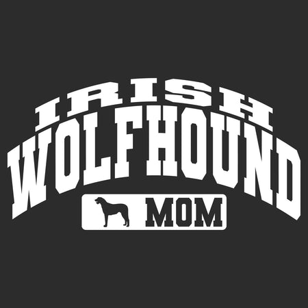 Irish Wolfhound Mom - Sport Arch - Adult Unisex Hoodie Sweatshirt