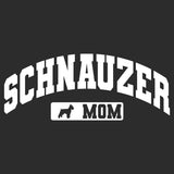 Schnauzer Mom - Sport Arch - Adult Unisex Hoodie Sweatshirt