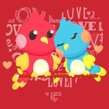 Love Heart Birds - Kids' Unisex T-Shirt