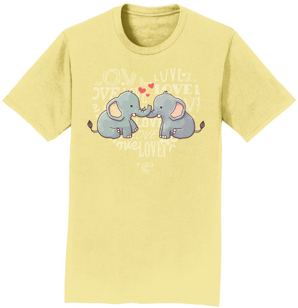 International Elephant Foundation - Love Heart Elephants - Adult Unisex T-Shirt