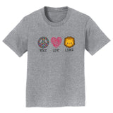 Peace Love Lions - Kids' Unisex T-Shirt