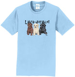 Labra-dorable Three Puppies - Adult Unisex T-Shirt