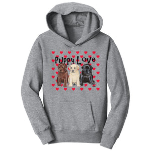 Puppy Love - Kids' Unisex Hoodie Sweatshirt